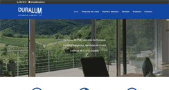 Desktop Screenshot of duralum.cl